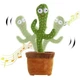 Танцующий кактус поющий 120 песен с подсветкой работает от аккумулятора Dancing Cactus - изображение 3