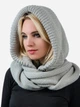 Капор женский Malisa Сицилия ML12052 One Size Серый - изображение 1