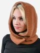 Капор женский Malisa Венеция 5-8007-LT-67 One Size Коричневый - изображение 1