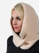 Капор женский Malisa Венеция 5-8007-LT-112 One Size Бежевый - изображение 1