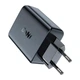 Адаптер мережевий ACEFAST GaN A29 |2Type-C, 50W/3A, PD/QC| чорний - изображение 5