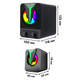 Комп'ютерні колонки F&T FT-25 з RGB підсвічуванням 2.1 9W Black (3_03561) - зображення 6