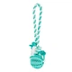 Игрушка для собак Trixie Denta Fun мяч на канате Blue (3_02921) - изображение 1