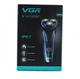 Электробритва VGR V-306 аккумуляторная водонепроницаемая Blue-Black (3_03194) - изображение 3