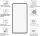 Захисне скло Drobak для смартфона Nokia G42 Black (676722) - зображення 2