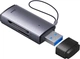 Кардридер Baseus Lite Series USB Type-A - SD / TF Серый (WKQX060013) - изображение 1