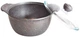 Каструля зі скляною кришкою O.M.S. Collection 3120 з гранітним покриттям 22 см 3,7 л Сірий (Туреччина) - зображення 2