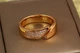 Кольцо Xuping Jewelry сиам р 18+ золотистое - изображение 1