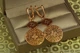 Серьги Xuping Jewelry подвески мистерия 4.7 см золотистые - изображение 1