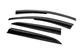 Вітровики (4 шт., Sunplex Sport) для Renault Symbol 2008-2013 рр - зображення 6