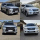 Комплект мини-рестайлинга с модели 2008-2015 на TRD Sport (бампер, фары) для Lexus LX570/450d - изображение 2