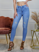 Jeansy skinny damskie Merribel Olha S Jasnogranatowe (5907621631284) - obraz 1