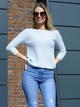 Sweter damski luźny Merribel Elpidana One size Granatowy (5907621627805) - obraz 1