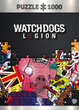 Пазли Good Loot Watch Dogs Legion Pig Mask 1000 елементів (5908305233886) - зображення 1