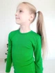 Термокомплект дитячий з вовни мериноса 100% BabyKo Merino. Зелений. Зріст 98-110 см. - зображення 2