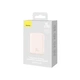 Магнитный портативный павербанк с беспроводной зарядкой Baseus Magnetic 20W 6000 mAh для iPhone Розовый - изображение 9