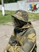 Антимоскитная сетка от комаров на голову Tactic накомарник для головных уборов Хаки (net-olive) - изображение 4