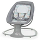 Укачивающий центр-качель с рождения Mastela 8104 light grey, светлосерый для детей от 3 до 18 кг - изображение 5