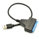 Перехідник USB 3.0 to SATA для жорсткого диску SSD, HDD (2.5 дюйми), Black - зображення 1
