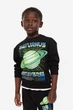 Костюм черный Saturnus H&M 98см (400093174) - изображение 4