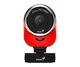 Web камера Genius QCam 6000, Red/Black, 1920x1080/30 fps, мікрофон, фіксований фокус, обертання на 360°, USB - изображение 2