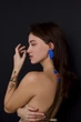 Временная тату Ne Tattoo "Цветок, веточки, змея" HB-057 - изображение 3