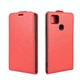 Чехол IETP для Xiaomi Redmi 10A флип вертикальный кожа PU красный - изображение 4