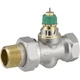 Термостатический радиаторный клапан DANFOSS RA-DV прямой 1/2"x1/2" с американкой с преднастройкой 013G7714 - изображение 1