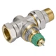 Термостатический радиаторный клапан DANFOSS RA-DV прямой 1/2"x1/2" с американкой с преднастройкой 013G7714 - изображение 2