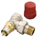 Термостатический радиаторный клапан DANFOSS RA-N угловой 1/2"x1/2" с американкой с преднастройкой 013G0013 - изображение 1