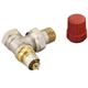 Термостатический радиаторный клапан DANFOSS RA-N угловой 1/2"x1/2" с американкой с преднастройкой 013G0013 - изображение 2