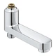 Излив для смесителя плоский GROHE QuickFix 13450000 14.3см латунь хром CV033394 - изображение 3