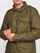Куртка демисезонная мужская Brandit M-65 Classic 3108.1 S Зеленая (3108.1-S) - изображение 4