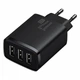 Мережевий зарядний пристрій (МЗП) Baseus Compact 17W (3USB) (CCXJ02) (Чорний) - изображение 3