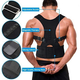 Коректор постави магнітний Real Doctors Posture Support NY-10 S Чорний (KG-6417) - зображення 4