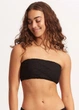 Верх купальника бандо Seafolly S Чорний (31319-911-black) - изображение 1
