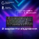 Клавіатура дротова Vertux VertuPro-80 Wireless/USB Black (vertupro-80.black) - зображення 5