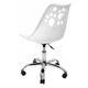 Крісло офісне, комп'ютерне Bonro B-881 біле (29-76-4230014) - зображення 6