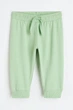 Спортивные штаны светло-зеленые H&M 104см (400093155) - изображение 1