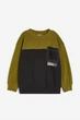 Свитшот зелено-черный Dreams H&M 98-104см (400093144) - изображение 1