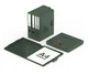 Папка А4 швидкошивач 803 NewBinder 35 Folder green - изображение 2
