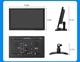 POS монитор OTM-1330W сенсорный usb, VGA, HDMI 13.3" - изображение 3
