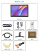 POS монитор OTM-1210W сенсорный usb, VGA, HDMI 12" - изображение 3