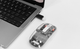 Бездротова миша WiWU WM105 Crystal Magnetic Wireless WM105 Gray - зображення 4