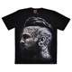 Футболка Man With Tattoos On Face (світиться в темряві) (Rock Chang, High Definition HD-glow in the dark), Розмір XL - изображение 1