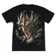 Футболка Rock Chang Dragon Head (светится в темноте) Черный (00000006873), Размер L - изображение 2