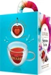 Подарунковий набір чаю Lovare в пірамідках Impression tea box з фірмовою чашкою (4820198877231) - зображення 4