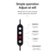 Тримач з кільцевим освітленням JOYROOM Touch Selfie Ring Light JR-ZS228 AKL01 |10", 2A, 2700-5700K| black - зображення 6