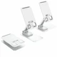 Підставка для смартфона Hoco PH50 Ivey folding rotatable desktop holder White - зображення 2