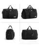Сумка дорожная спортивная с отделение для обуви Черная Travel bag - изображение 5